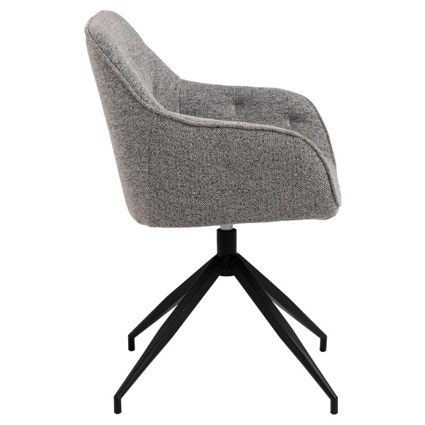 Krzesło Brooke obrotowe szare Monza - ACTONA